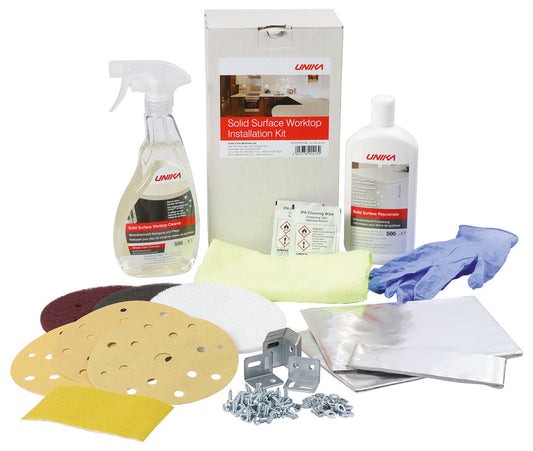 Worktop Installation Kit |Solid Surface Installation Kit for Corian, Hi-Macs & Staron